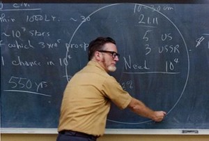 UCLA astronomer George Abell served as SSP Academic Director for 12 years. The "Abell Clusters" of galaxies he discovered are the largest known structures in the universe. Photo by Ken Nordhauser '76.